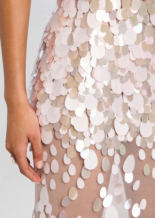 Retrofête Mischa Embellished Maxi Dress – back view